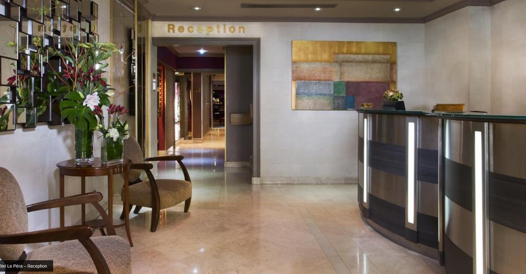 Hotel Le Pera Париж Интерьер фото